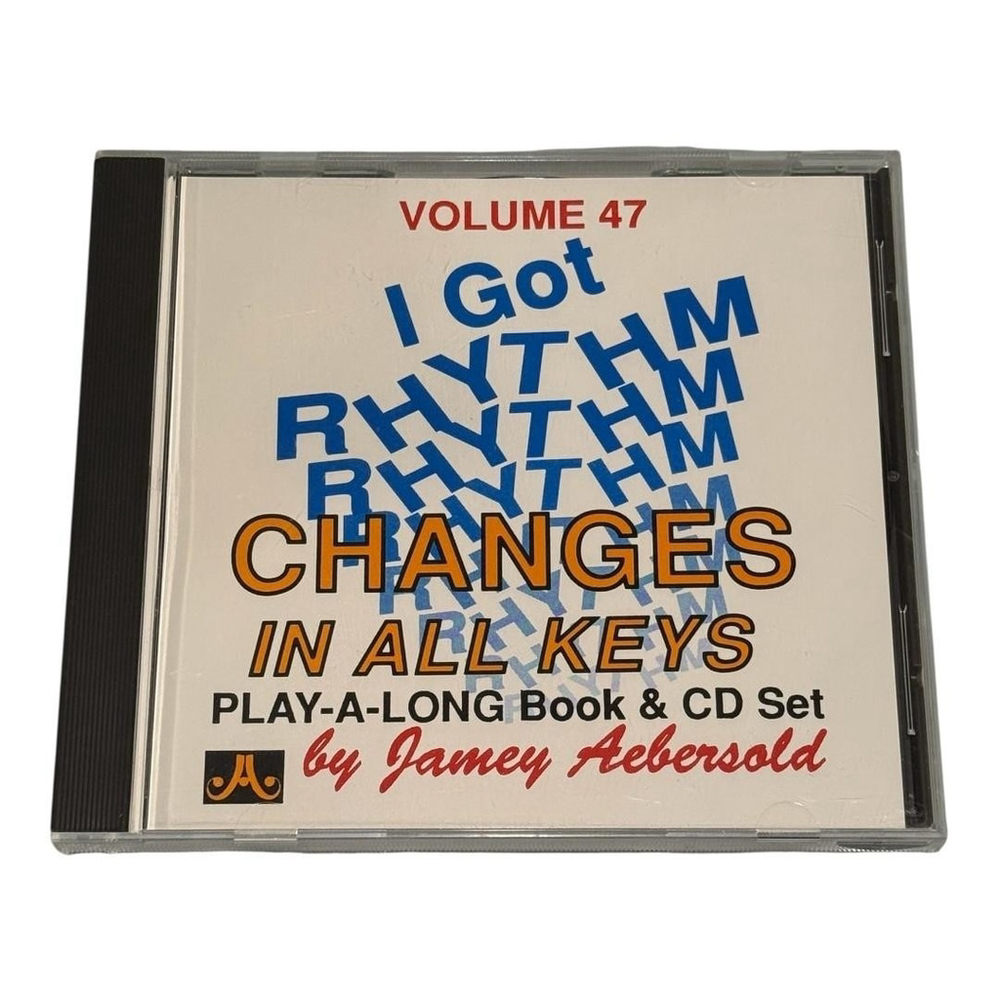 Jamey Aebersold Vol 47 I Got Rhythm Changes In All Keys CD Jazz Play Along